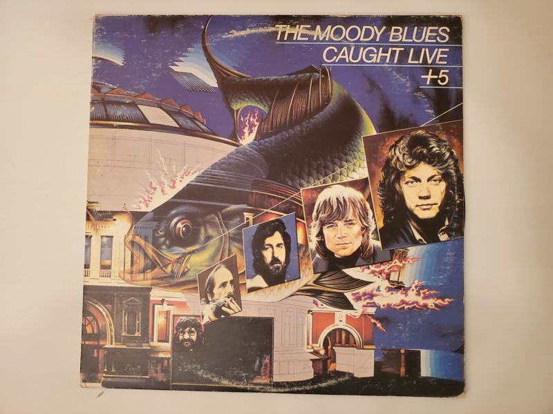 The Moody Blues Caught Live + 5 vinyl record
